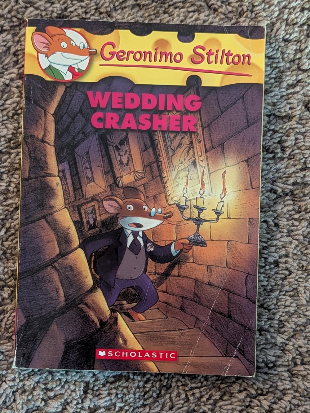 Geronimo Stilton Wedding Crasher Chapter Book Scholastic